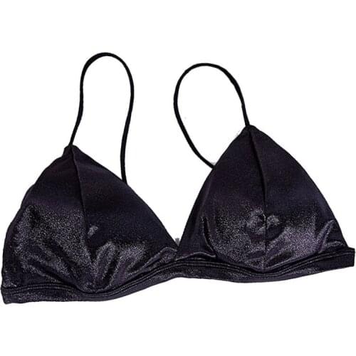 New fund Korean edition does not have underwire small bra student lovely triangle cup gathers bra to wipe bra underwear female