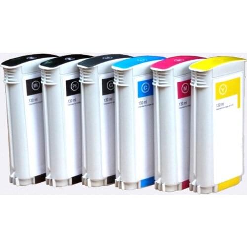 Ink Cartridge 72 Full 130ML Ink With Chip For HP Printer T610 T620 T770 T790 T795 T1100 T1120 T1200 T1300 T2300