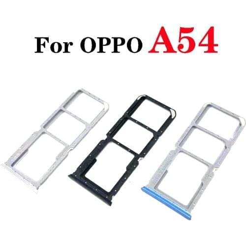 For OPPO A54 A93 A92 2020 Sim Card Reader Holder Sim Card Tray Holder Slot Adapter
