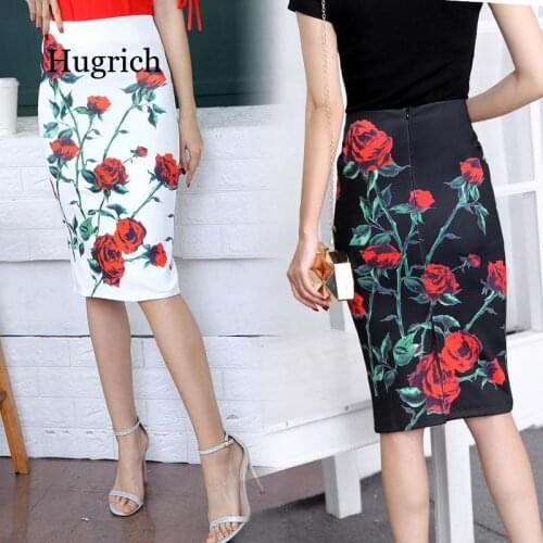 Юбки-карандаши миди Hugrich China At AliExpress