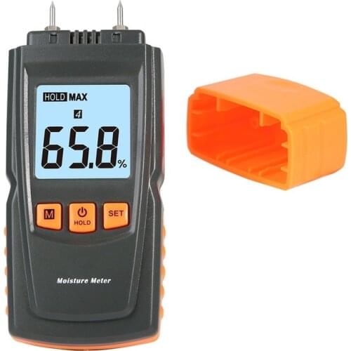 Wood Moisture Tester, Cement Board and Brick Moisture Meter, Digital Display Moisture Counter, Used In Civil Engineering