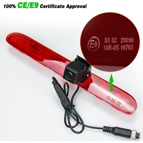 Misayaee (E9) 3rd Brake Light Camera for Peugeot Expert 3 Traveller Citroen Space Tourer Jumpy3 Toyota ProAce Verso ProAce2