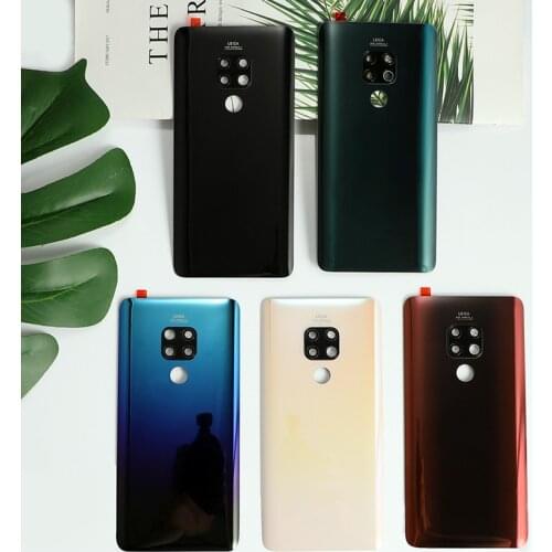 Mate20 Housing For Huawei Mate 20 Glass Battery Cover Repair Replace Back Door Phone Rear Case + Logo Camera Lens