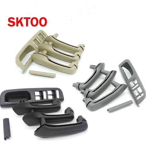 Auto Car Modified For Volkswagen VW Golf 4 Jetta MK4 Bora Window Lift Button Control Panel Door Handle Covers LHD Accessories