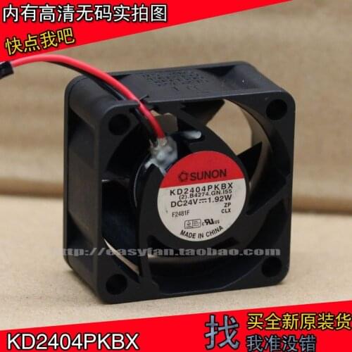 NEW SUNON KD2404PKBX 4020 24V 1.92W double ball bearing cooling fan