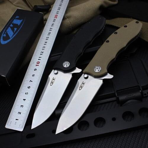 Zero tolerance ZT0562 Quickly Folding Knife G-10handle Multi-functional EDC High Hardness Portable Outdoor Rescue Tactical Knife