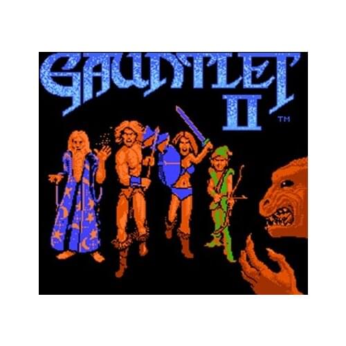Gauntlet 2 Region Free 8 Bit Game Card For 72 Pin Video Game Player