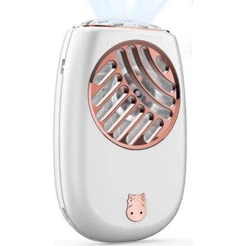 Portable Neck Fan Handheld Mini Fan Electric Leafless Fan 2000Mah Personal Fan With Lanyard,For Summer Eyelashes,3 Speed