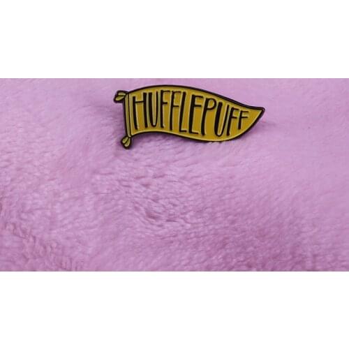 Hufflepuff lapel pin great gift for movie fans