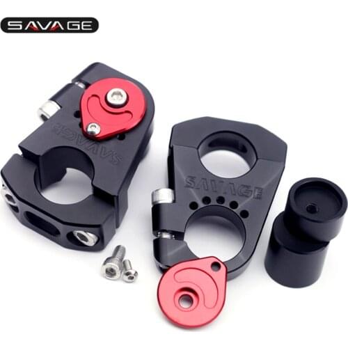 Adjustable Handlebar Riser Bar Clamp Adapter For BMW F 800 850 GS ADV R 1200GS R 1200 GS ADV 2004-2020 1Motorcycle Accessories