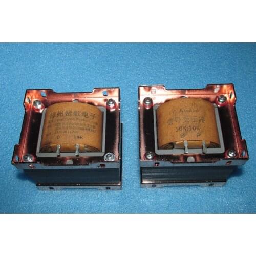 Wide frequency response, large dynamic large volume 10K: 10K signal transformer, primary secondary can pass 30MA current