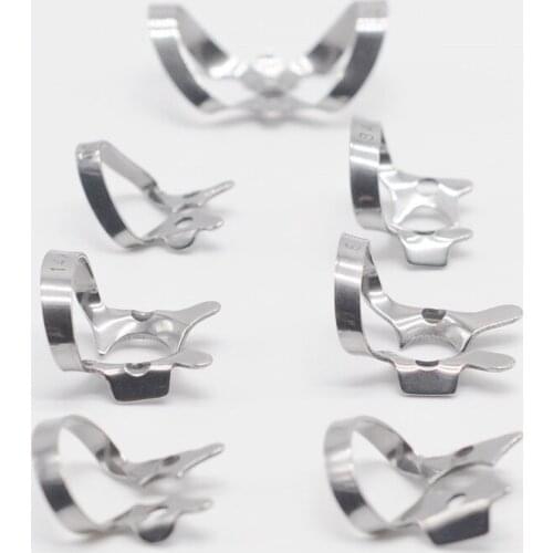 Dentistry Clinic Supplies Endodontic Restorative Rubber Dam Clamps For Dental Lab Equipment