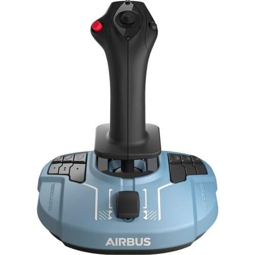 Tumaster TCA civil aviation air combat flight two handed rocker, Airbus simulator package, Operating joystick