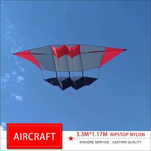 KITE Aircraft ripstop nylon 3.3*1.17m Single kite