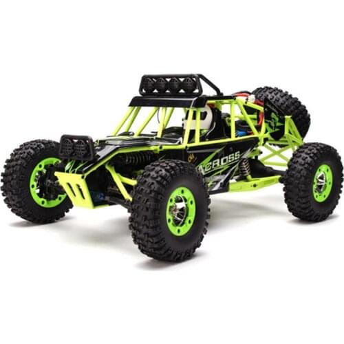 WLtoys 12428 RC Car 2.4G 1:12 Scale Double Speed 50KM/H Remote Radio Control ElectricTrack Warrior Car RC Monster Truck Toys