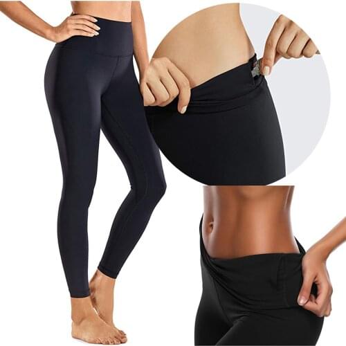 Womens Yoga Leggings Naked Feeling I High Waist Tight WorkouNaked Feeling I High Waist Yoga Pants Workout Leggings with Pocket