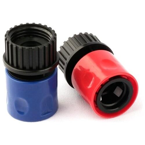 3/4'' US Standard Female Thread ABS Quick Connectors Flower Garden Irrigation Water Gun Fast Joint Durable Easy Install 2Colors