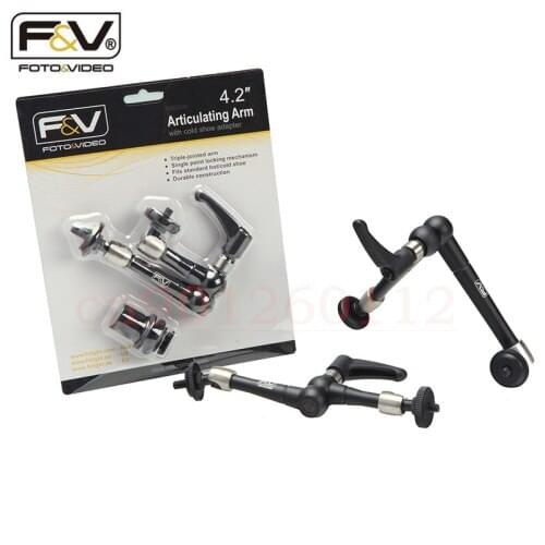 7" inch Articulating Magic Arm aluminum alloy + stainless steel for mounting HDMI Monitor LED lights Camera LF13