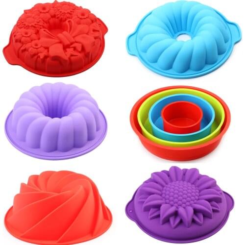 AILEHOPY Metal Cake Molds