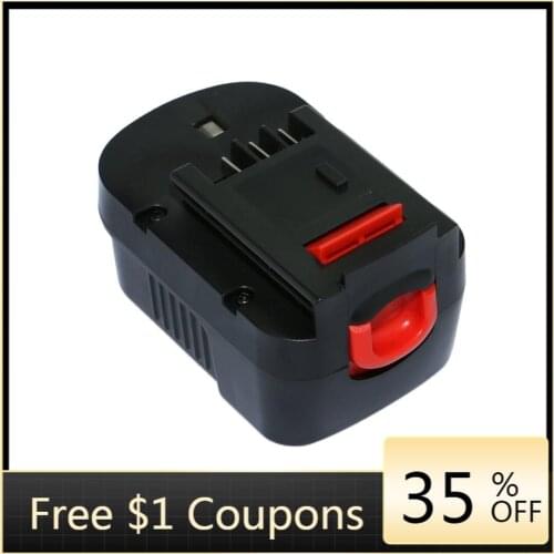 Ockered 14.4V 3000mAh Rechargeable Replacement Power Tool Battery for Black&Decker HPB14 499936-34 499936-35 A144 A144EX A14F