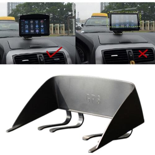 7 Inches Car GPS Cover Navigator Sun Visor Black Universal Screen Mask GPS Accessories Sun Visor For Car Accessories