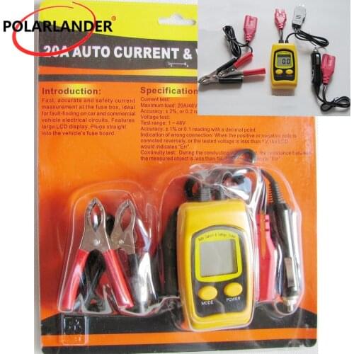 Car resistance tester tool Polarlander Car fuse current resistance tester car diagnostic tool car current voltage tester