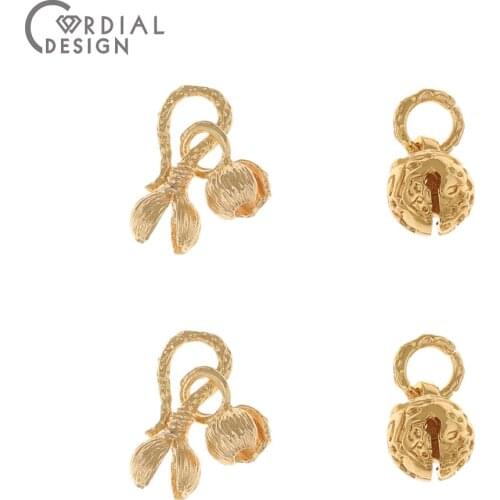 Cordial Design 30Pcs Jewelry Accessories/Hand Made/Connectors/Genuine Gold Plating/Charms/DIY Making/Jewelry Findings Components