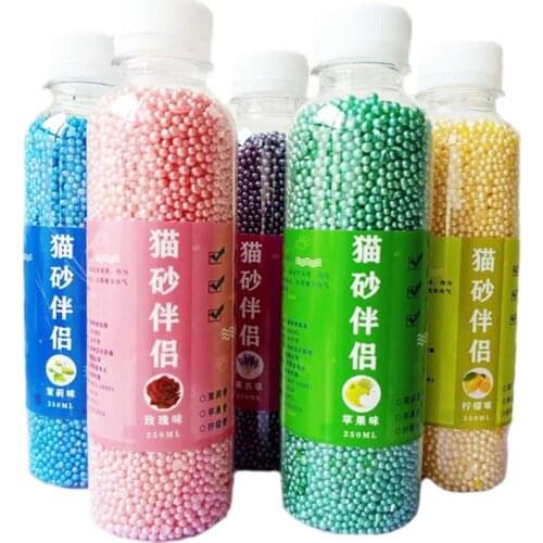 250ml Cat Litter Deodorant Beads Odor Activated Carbon Absorbs Pet Removaling Excrement Stink Deodorizing Cleaning Supplies