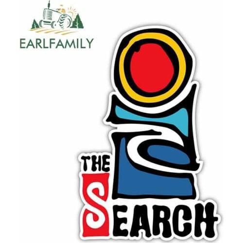 EARLFAMILY 13cm x 8.6cm Funny Car Stickers Rip Curl for The Search Logo Car Accessories Laptop Motorcycle Fine Waterproof Decal