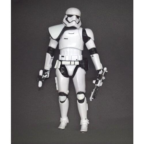 SW Black Series Frist Order Trooper Officer White Shoulder Loose 6" Action Figure