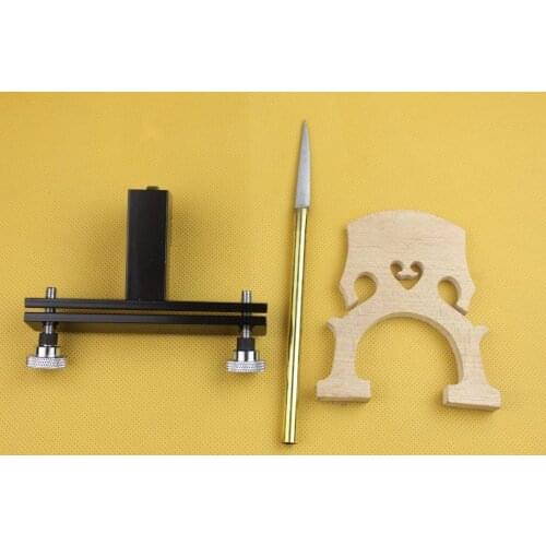 Cello tools, new redressal cello bridge, Machine and cutter, repair/install tool