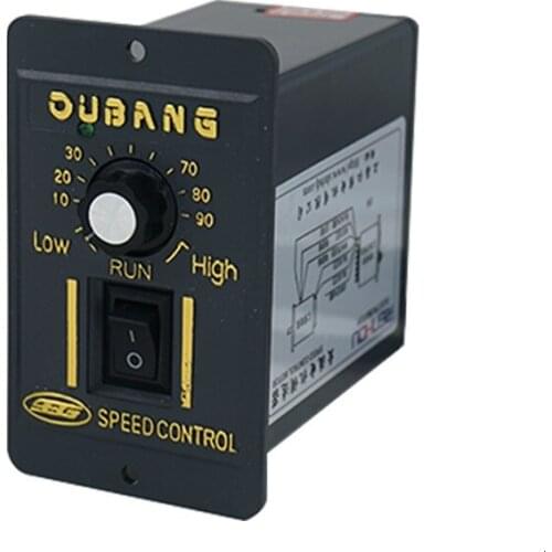 Motor speed controller Us-52 Motor 6-hole square plug Governor 6w15w25w40w60w90w120w200w250W AC220v regulator speed control