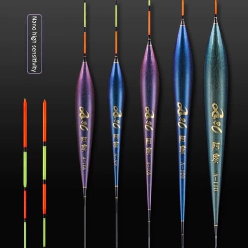 Nano LED Fishing Float High Sensitive Fish Bite Remind Buoy Gravity Sensor Glowing Electric Night Fishing Floating