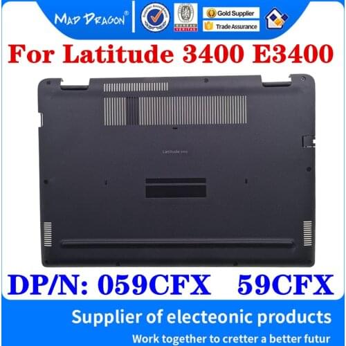 New Original 059CFX 59CFX For Dell Latitude 3400 E3400 Laptop Access Panel Door Cover Bottom Cover Base Lid Back Shell Black