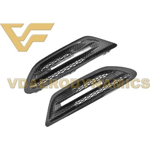 Suitable For 10-16 BMW 5 Series F10 M5 VAD Carbon Fiber Front Fender Vent Trim Cover