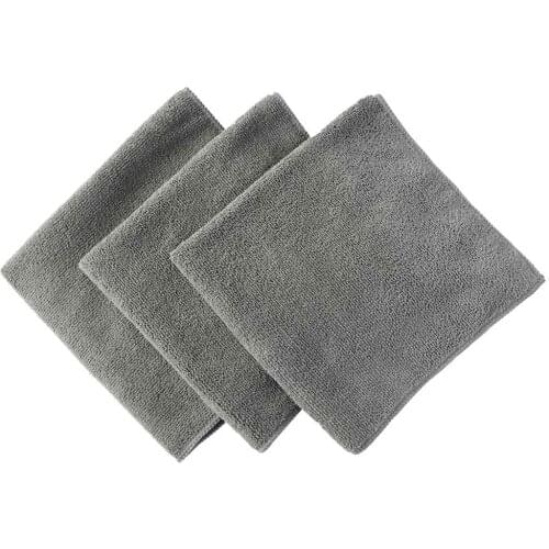 Wholesale Supplies Microfiber Wash Drying Towel Car Cleaning Cloths Super Absorbent Fast Drying For Home 3PC/lot 16"X16"
