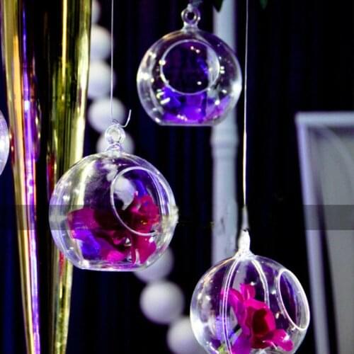 Unique Design Clear Acrylic Hanging Ball Fashion Shiny Wedding Christmas Decoration Balls New Arrival Free Shipping