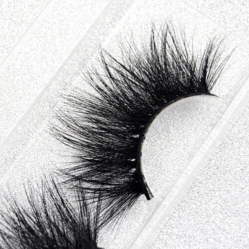Visofree Eyelashes 25mm Lashes Handmade 27mm eyelashes 5D Mink Lashes Strip Lashes 100% cruelty-free False Eyelashes Makeup E79