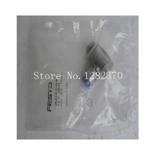 [SA] New original special sales FESTO gas fitting GRLA-3/8-QS-6-D spot 193149 --5pcs/lot
