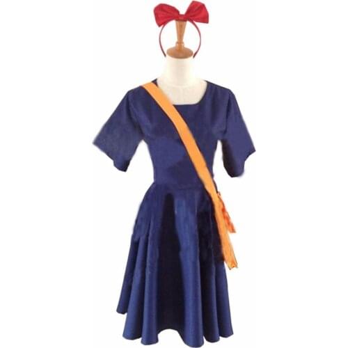 2017 Miyazaki Hayao anime kikis delivery service cosplay costume Halloween costume