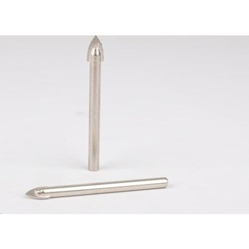 3-16mm Cemented Carbide Ceramic Glass Marble Deep Hole Drill Bit Tile Hole Drill Bit Standard Round Shank Line Shaped