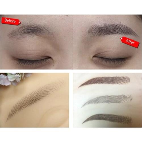 50 Pieces PCD Microblading Needles for Embroidery Machine Pen Permanent Makeup Supplies Manual Eyebrow Tattoo Blades