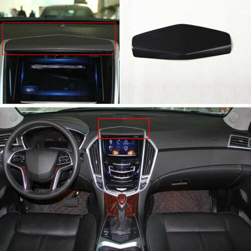 ABS Carbon Fiber For Cadillac SRX 2013-2015 Central Console Instrument Panel Trim