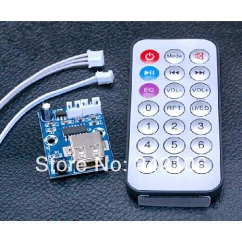 Free Shipping!!! Mini lossless music decoder WAV + MP3 decoder board super APE 12V USB sound card audio player