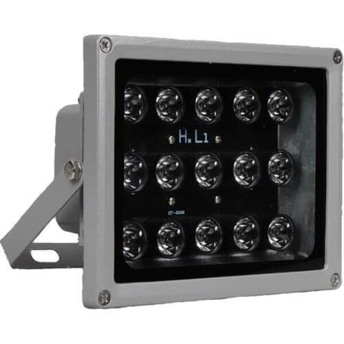 CCTV 15PCS IR LEDS Array IR illuminator infrared lamp Waterproof Metal Night Vision CCTV Fill Light for CCTV Security camera