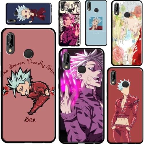 Ban The Seven Deadly Sins Anime For Huawei P40 Lite P20 P30 Pro Mate 20 P Smart Z 2019 Nova 5T Case For Honor 8A 8X 9X 10i