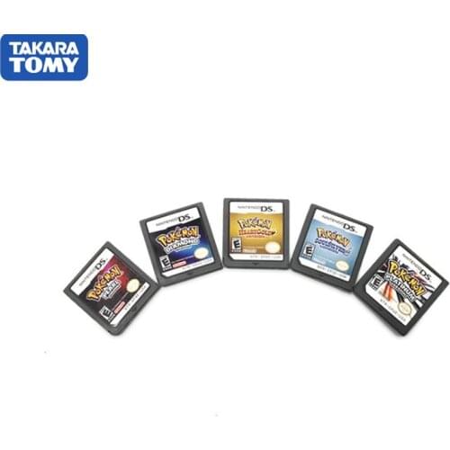 TAKARA TOMY Pokemon 3DS NDSI NDS game card Pokemon platinum pearl Diamond silver soul gold heart Christmas gift toy