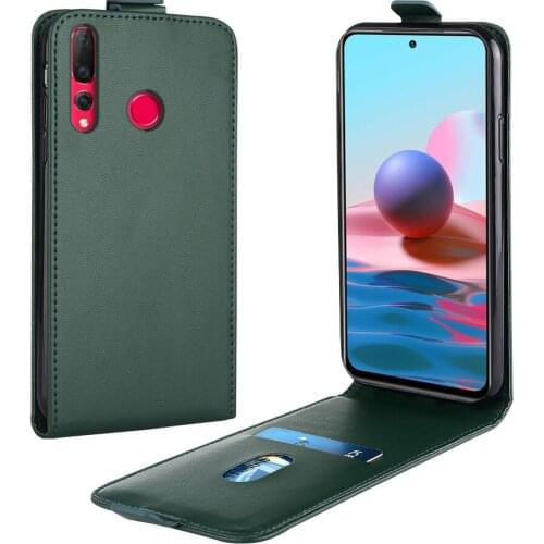 Flip Up and Down Leather Case for Huawei Nova 4 Case VCE-AL00 VCE-TL00 VCE-L22 Vertical Cover for Nova4 Case Phone Bag