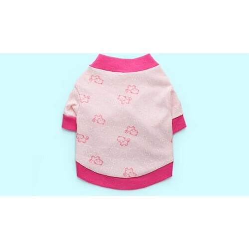 New design pet dog cat summer vest apparel dogs cats fashion t shirts clothes puppy t shirt 1pcs XS S M L