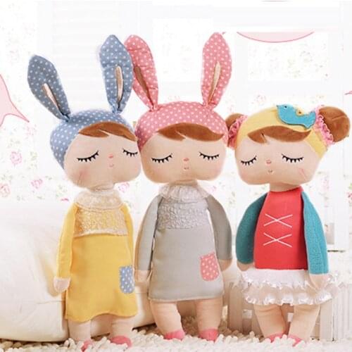 Original Metoo Angela Dolls Stuffed Baby Rabbit Stuffed & plush Bunny Animals Baby Kids Toys for Children Girl Christmas Gift